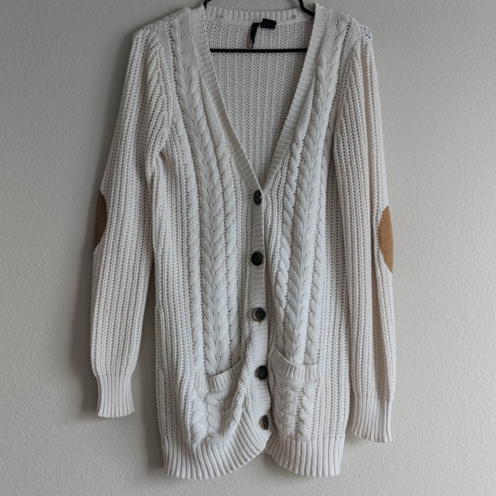 Paige long sweater button up